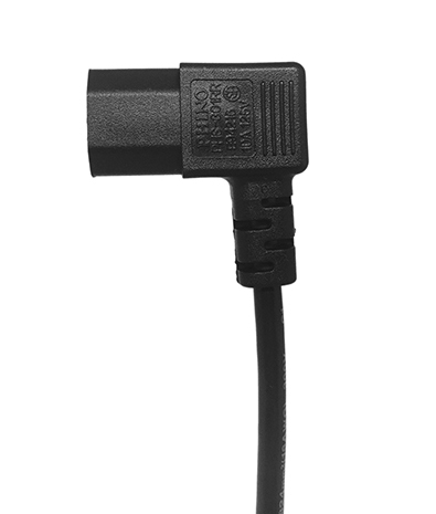 美國 3PIN插頭 TO C13右彎AC電源線組Cord Set 10A 125V