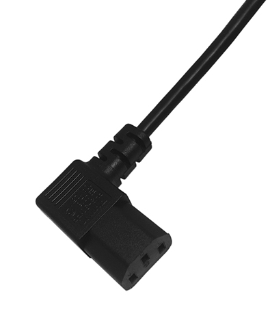 美國 3PIN插頭 TO C13右彎AC電源線組Cord Set 10A 125V