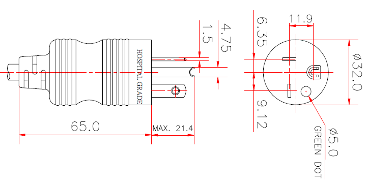 NEMA-6-20P-Hospital (P353)