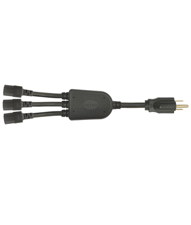 USA 3-PIN plug TO C13 AC Power Cord Set (Splitter) 13~20A 125V