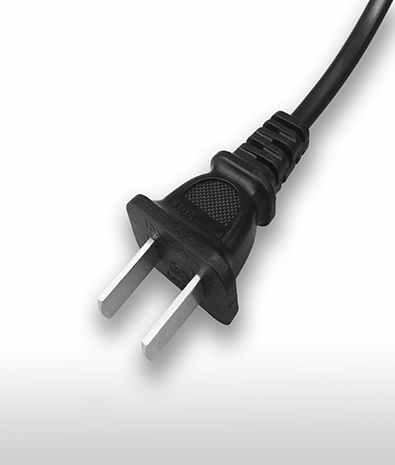 中國 2PIN插頭 TO  C7 彎頭AC電源線組Cord Set  2.5A 250V