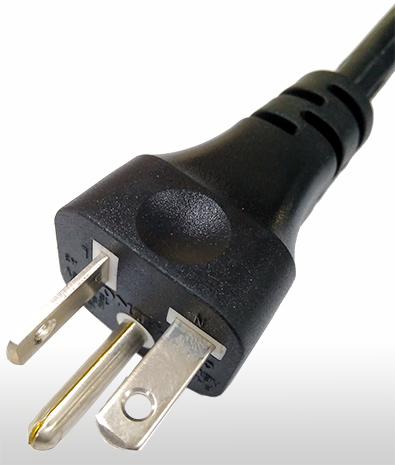 USA NEMA 5-20P 3-Pin Wire Grounding, Straight AC Plug, 15A/20A 125V