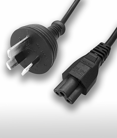 Australia 3-PIN Plug TO C5 AC Power Cord Set 2.5A 250V
