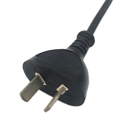 Argentina 2-Pin Non-Grounded, Straight AC Plug, 10A 250V