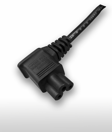 加拿大 3PIN插頭 TO C5右彎 AC電源線組Cord Set 10A 125V