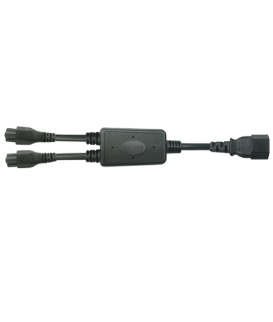 歐洲 3PIN插頭 TO C5 AC電源線組(分線器) 10A 250V